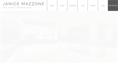 Desktop Screenshot of janicemazzone.com