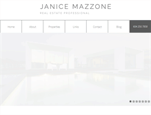 Tablet Screenshot of janicemazzone.com